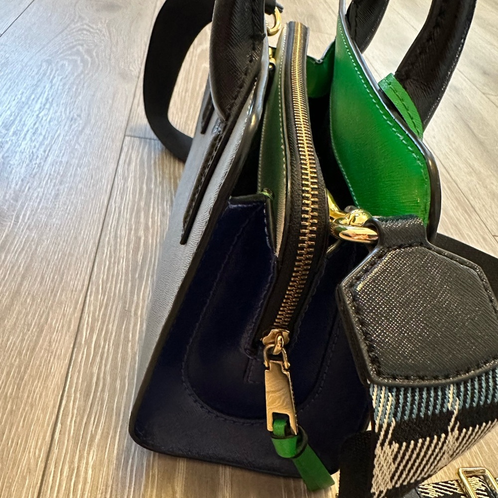 Marc Jacobs Color Block Satchel Bag Big Snapshot - Picture 4 of 5